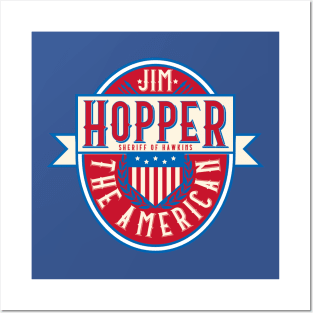 Sheriff Hopper The American - Beer Label Posters and Art